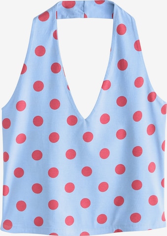 Next Top in Blau: Vorderseite