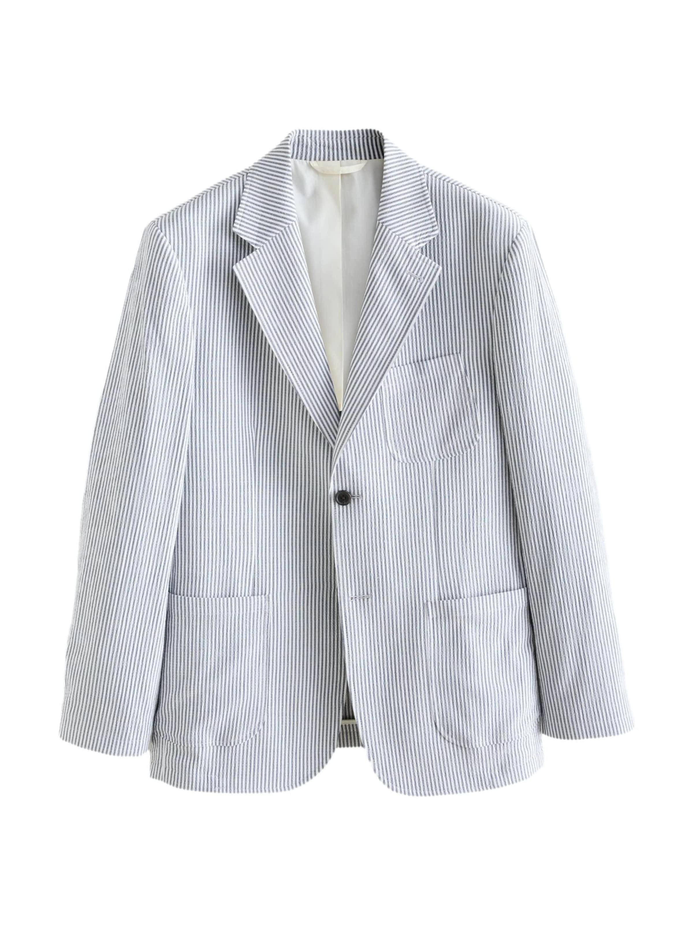Next Comfort fit Suit Jacket in Blue: front