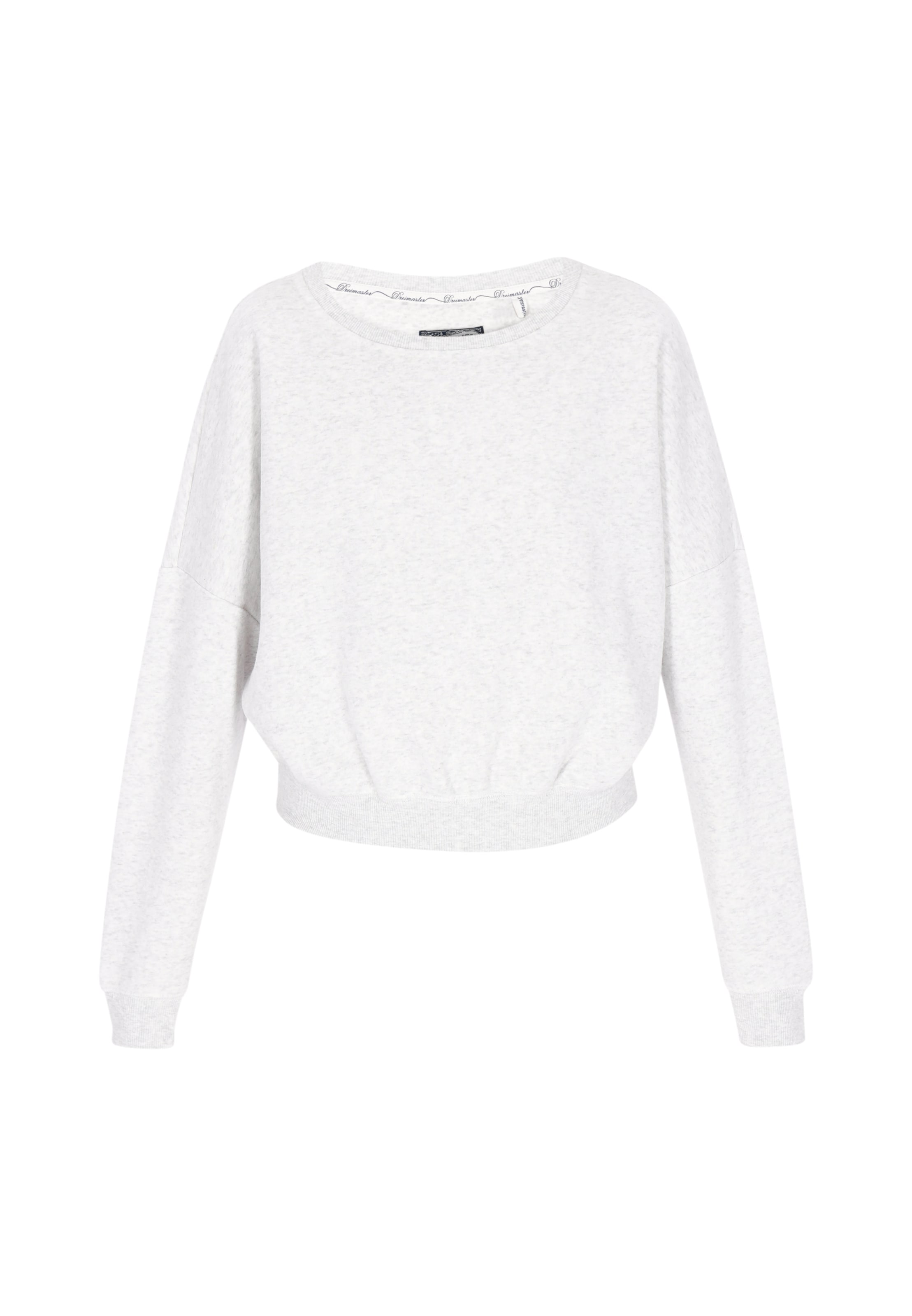 DreiMaster Vintage Sweatshirt 'Vintage' in White: front