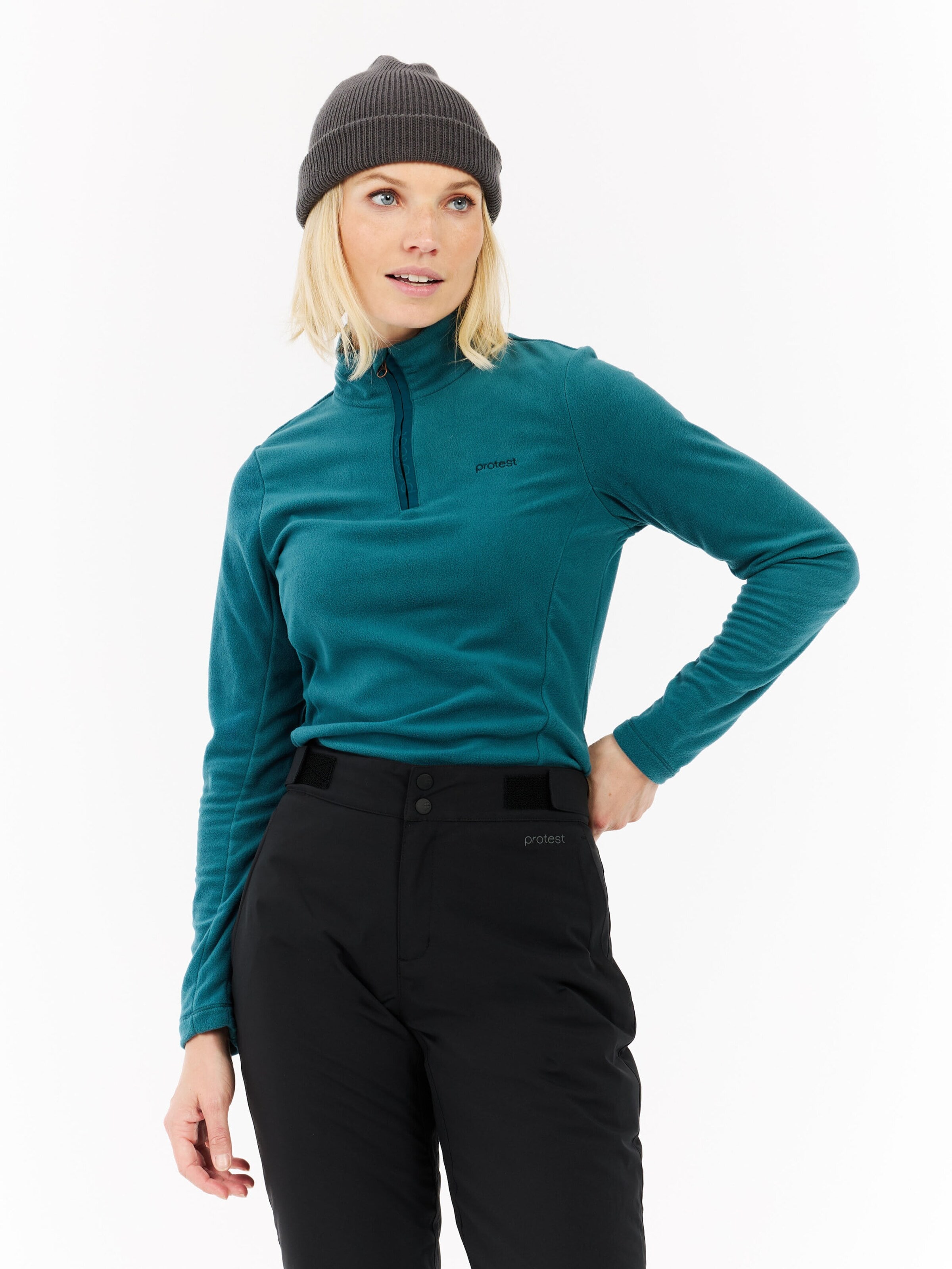 Sweat de sport 'PRTRemutez' PROTEST en bleu : devant