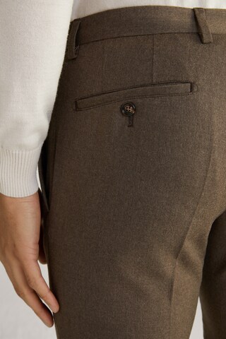 JOOP! Slimfit Anzug ' Haspar-Bloom ' in Braun