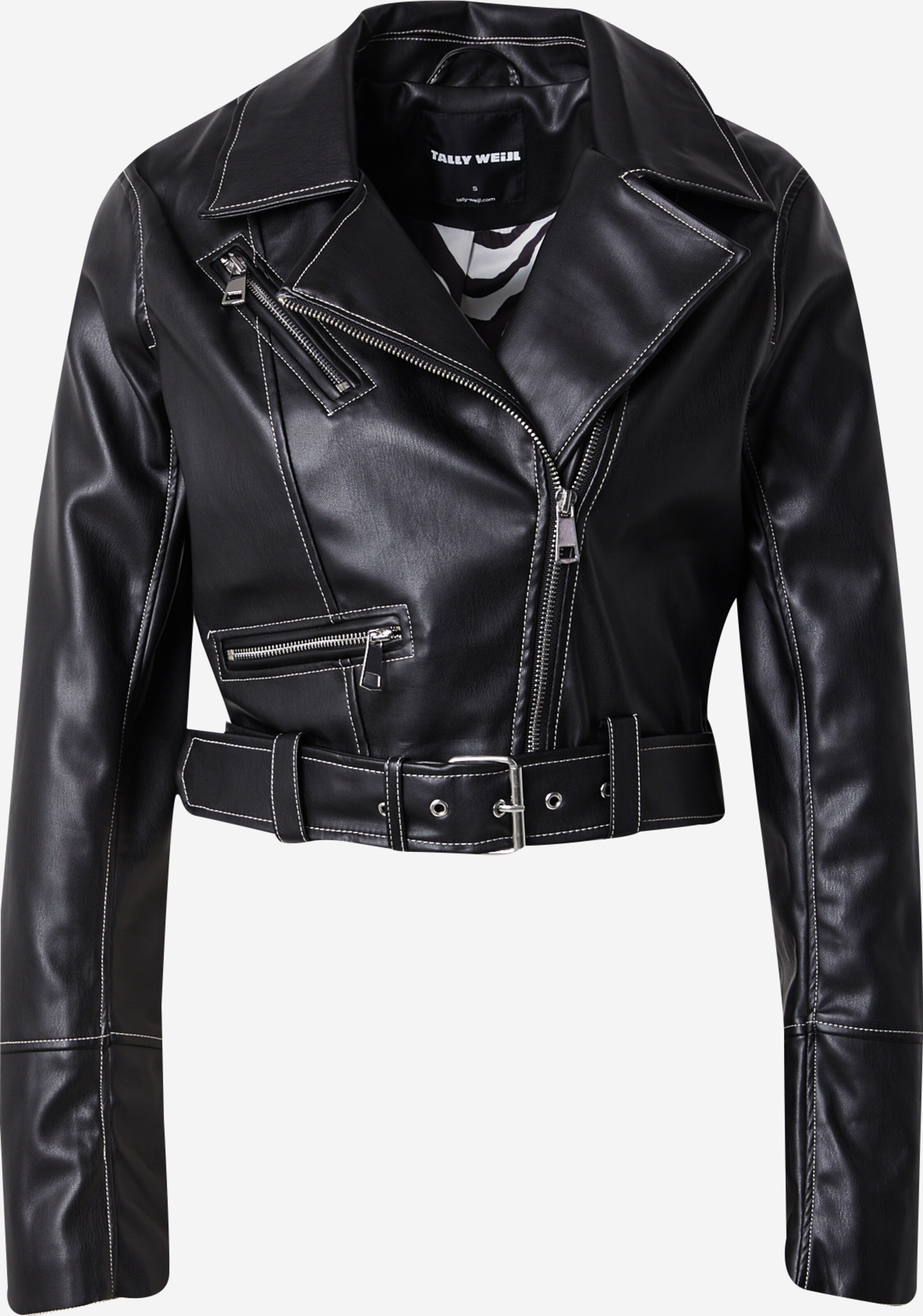 Veste mi saison Tally Weijl en Noir ABOUT YOU