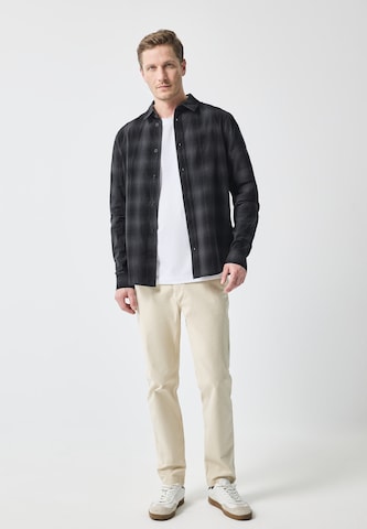 Street One MEN Regular Fit Hemd in Grau