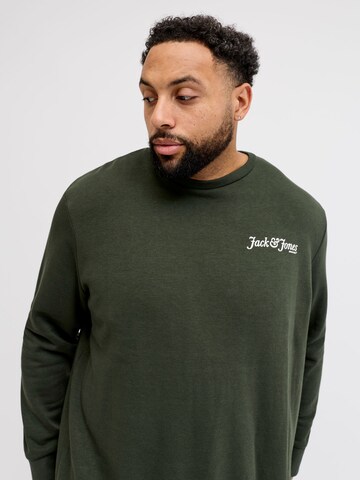 Felpa di Jack & Jones Plus in verde