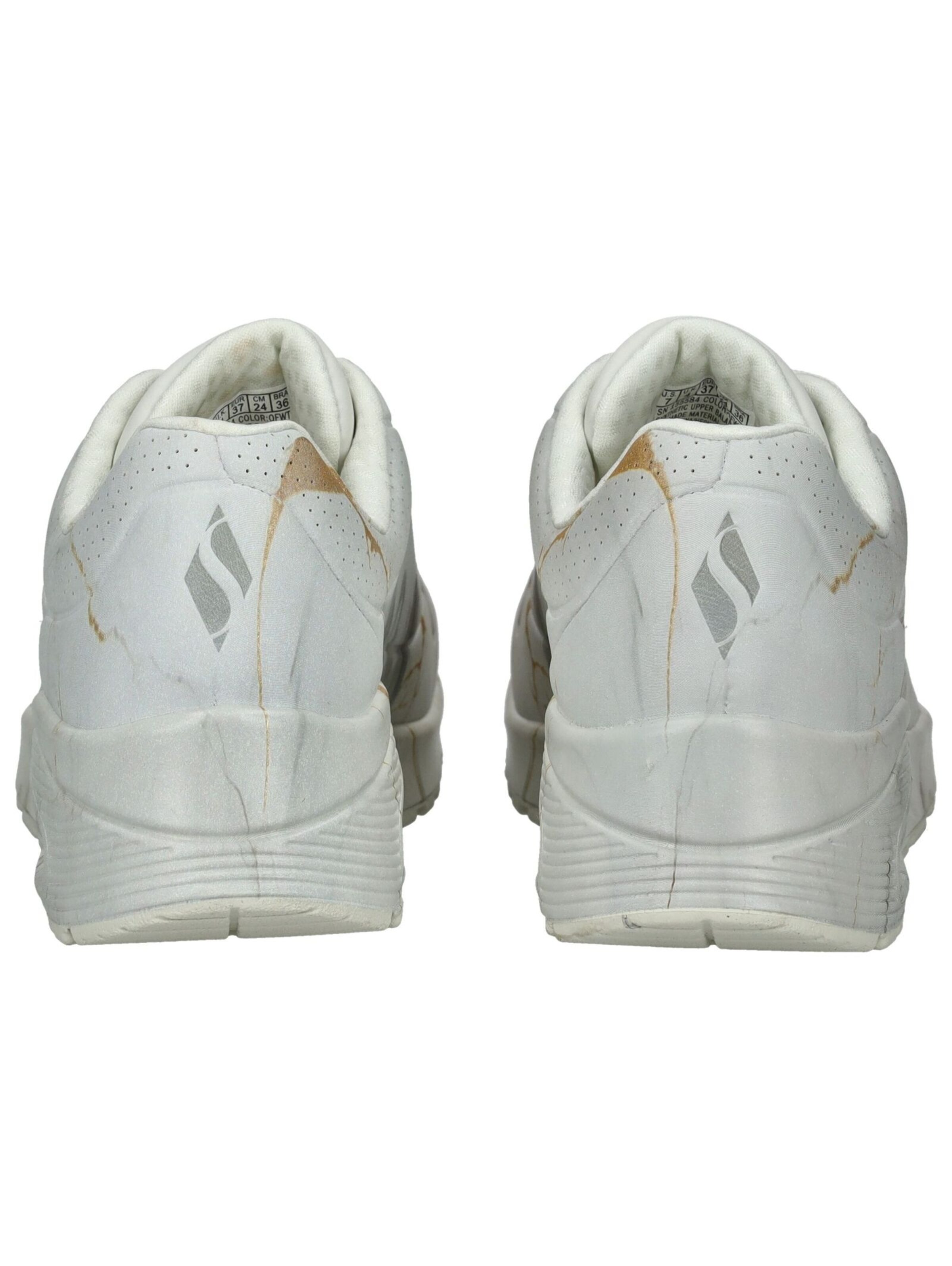 SKECHERS Sneakers laag 'Uno – Marble Marvel' in Wit