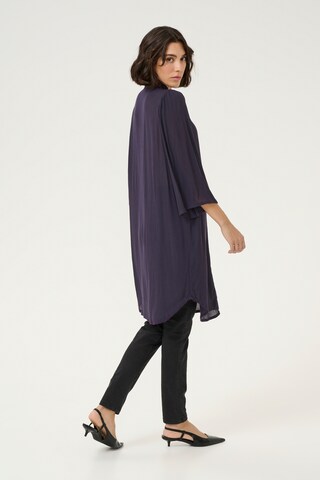 Kaffe Shirt Dress 'Amber' in Blue