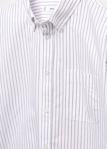 MANGO MAN Regular fit Button Up Shirt 'Kodak' in White