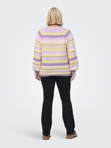 ONLY Carmakoma Pullover 'Abby' in Lila