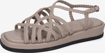MELVIN & HAMILTON Sandals 'Vim 2' in Grey: front
