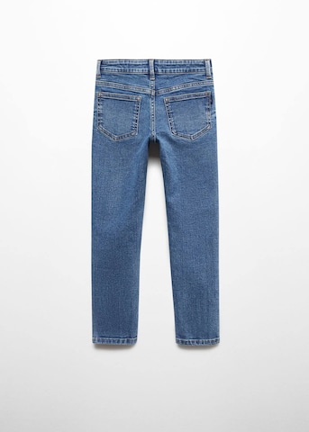 MANGO KIDS Skinny Jeans in Blauw