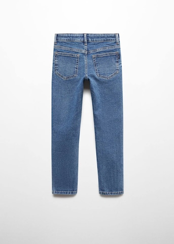 MANGO KIDS Skinny Jeansy w kolorze niebieski