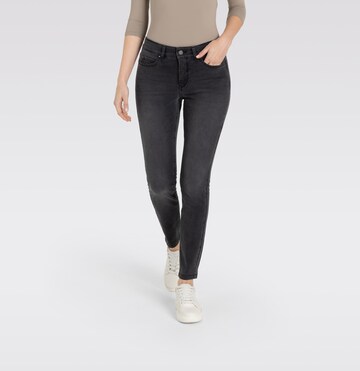 MAC Skinny Jeans in Grau: Vorderseite