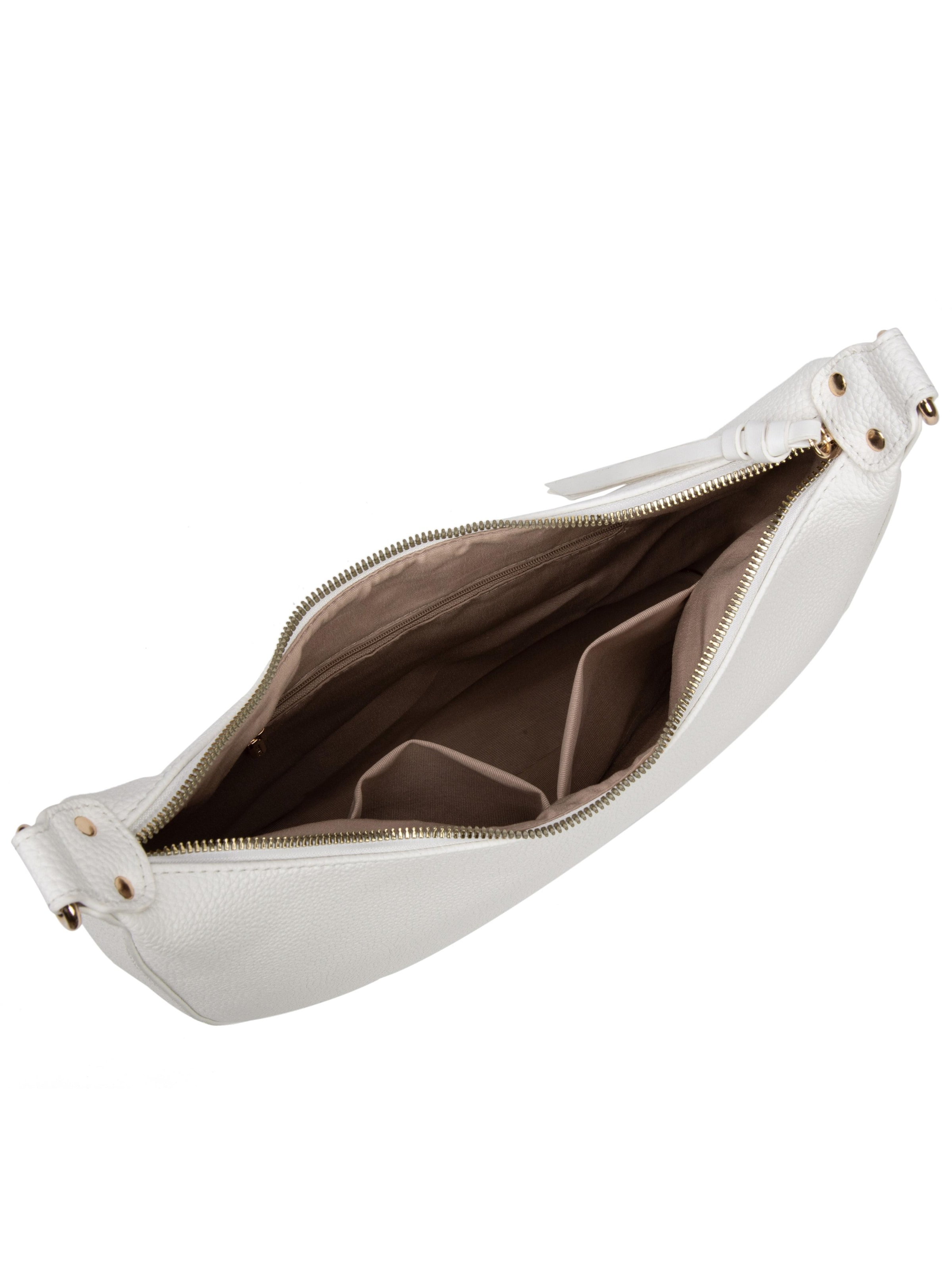 Borsa a spalla di Diana&Co. in bianco