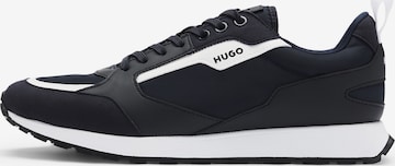 HUGO Низкие кроссовки 'Icelin' в Синий: спереди