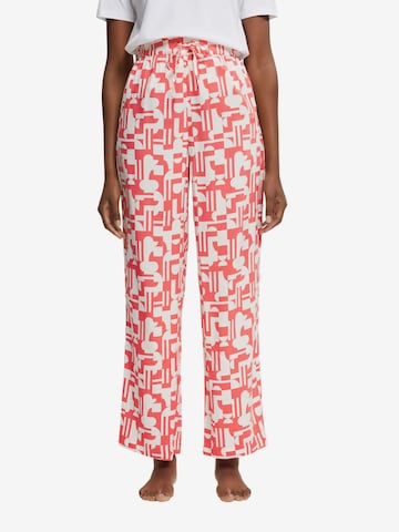 ESPRIT Pajama Pants in Orange