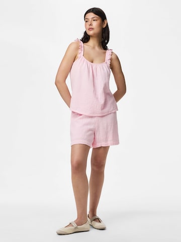 Loosefit Pantalon 'SASTINA' PIECES en rose