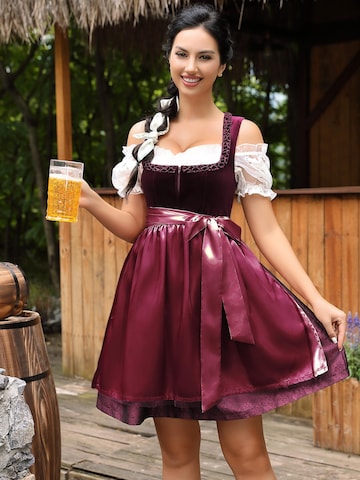 Yesfashion Dirndl in Red