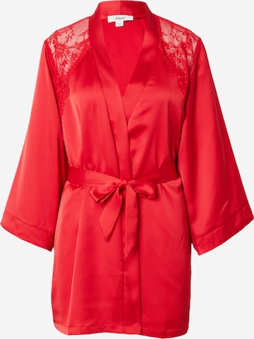 Robe de chambre ETAM en rouge : devant