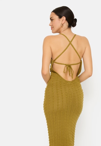 Robes en maille LSCN by LASCANA en vert