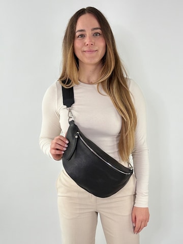 lePelou Fanny Pack 'ROMA' in Black