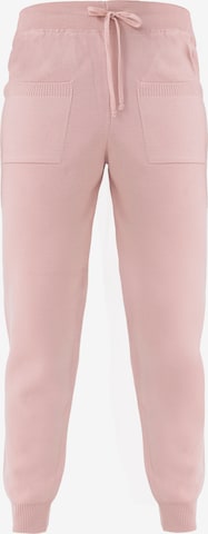 Jimmy Sanders Alt kitsenev Püksid, värv roosa: eest vaates