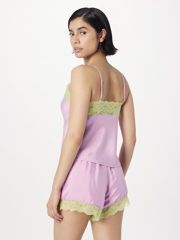 Dora Larsen Short Pajama Set 'GIGI' in Purple