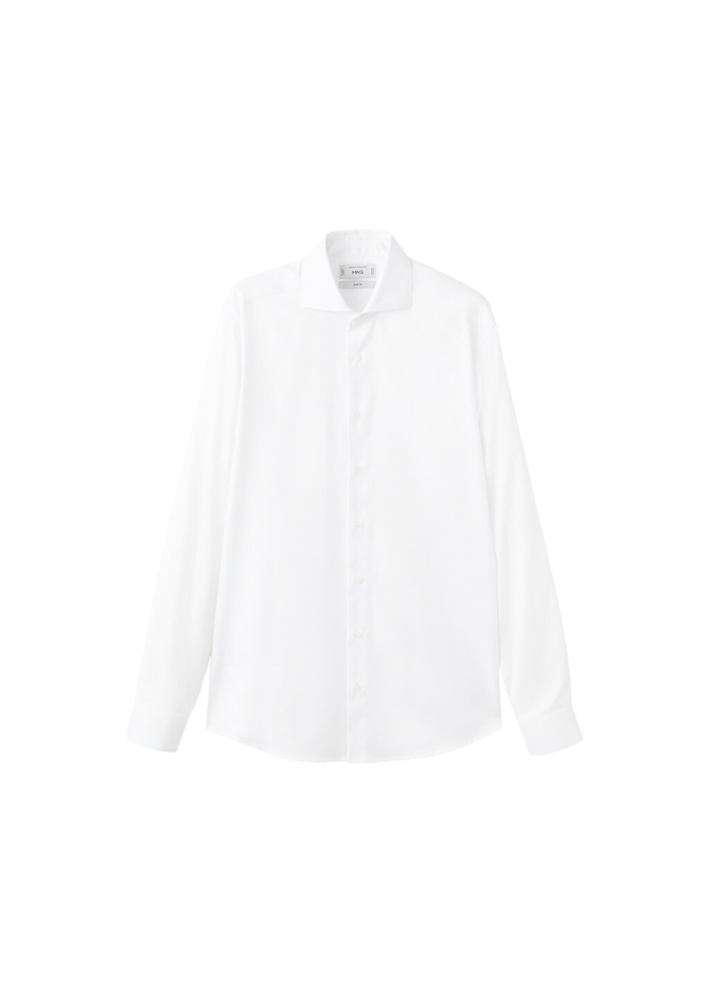 MANGO MAN Hemd in weiß, Produktansicht