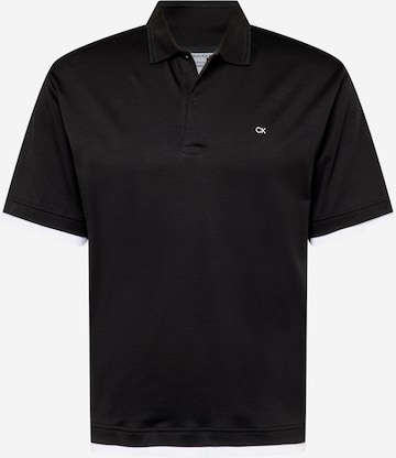 Calvin Klein Poloshirt in Schwarz: predná strana