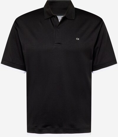 Calvin Klein Poloshirt in schwarz / weiß, Produktansicht