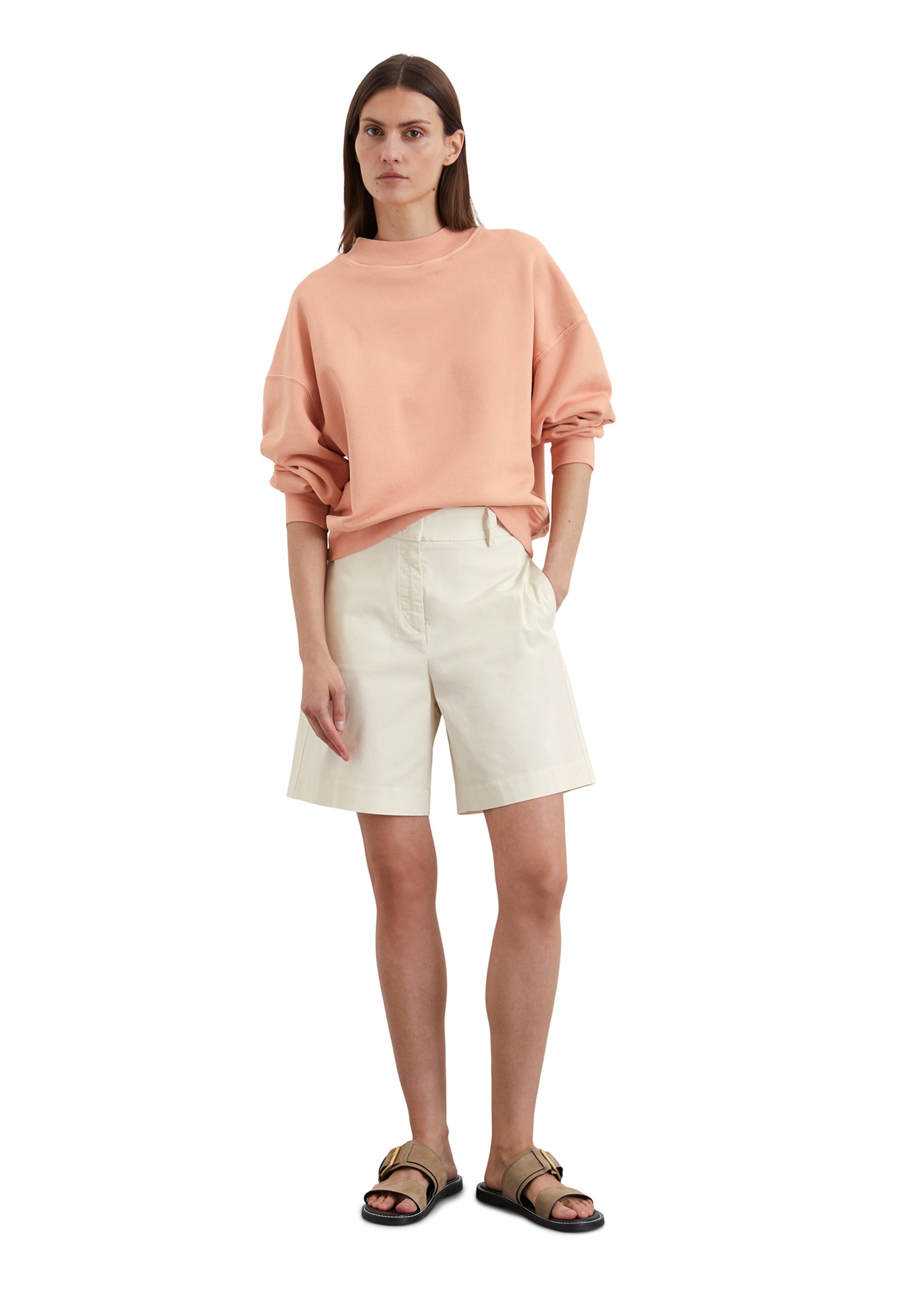 Sweat-shirt Marc O'Polo en rouge