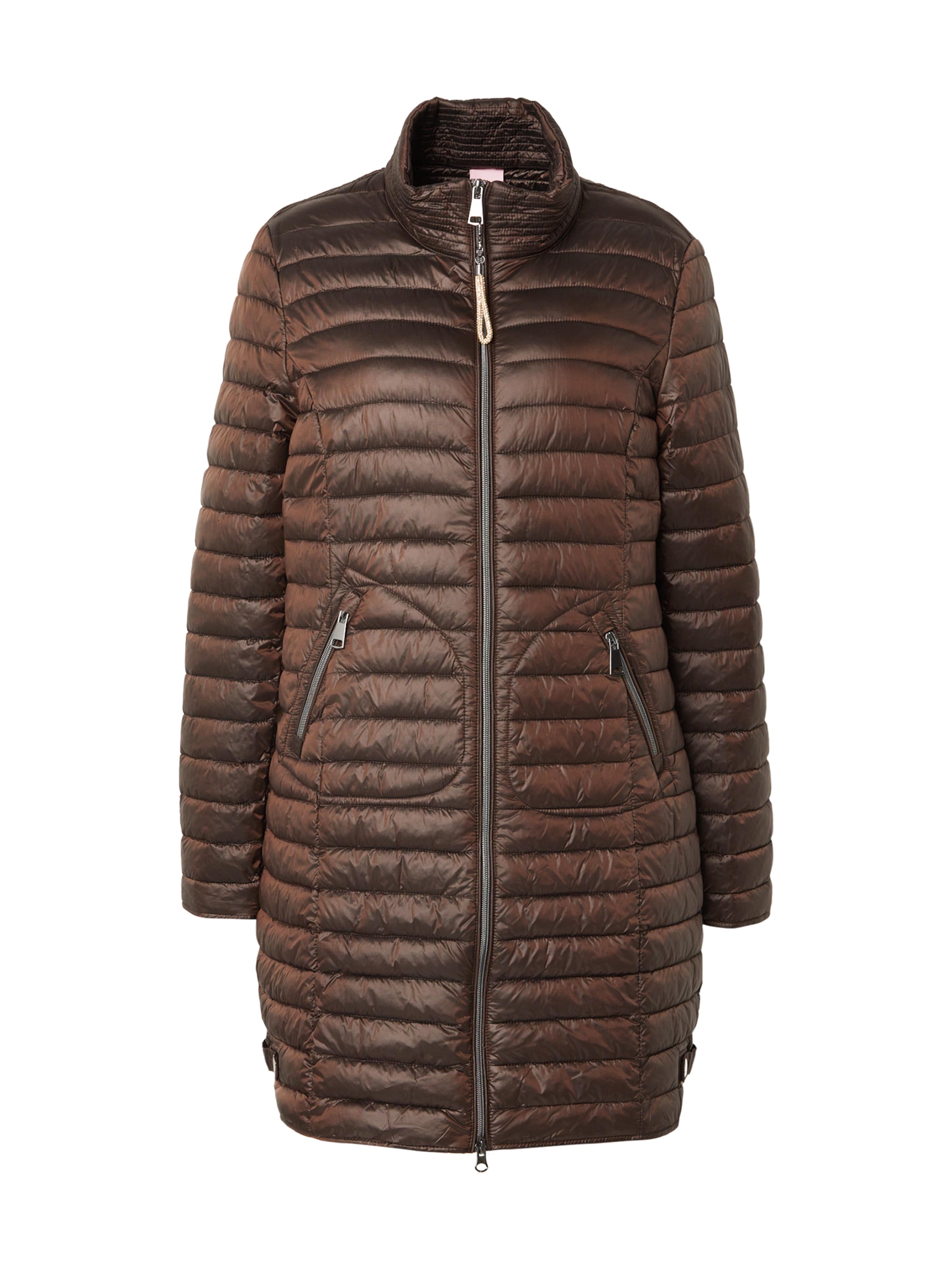 Cartoon - Casaco meia-estação 'Watte' em castanho: frente