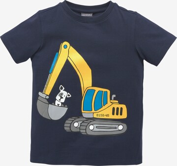 Kidsworld T-Shirt in Blau: predná strana