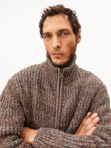 ARMEDANGELS Knit Cardigan in Brown
