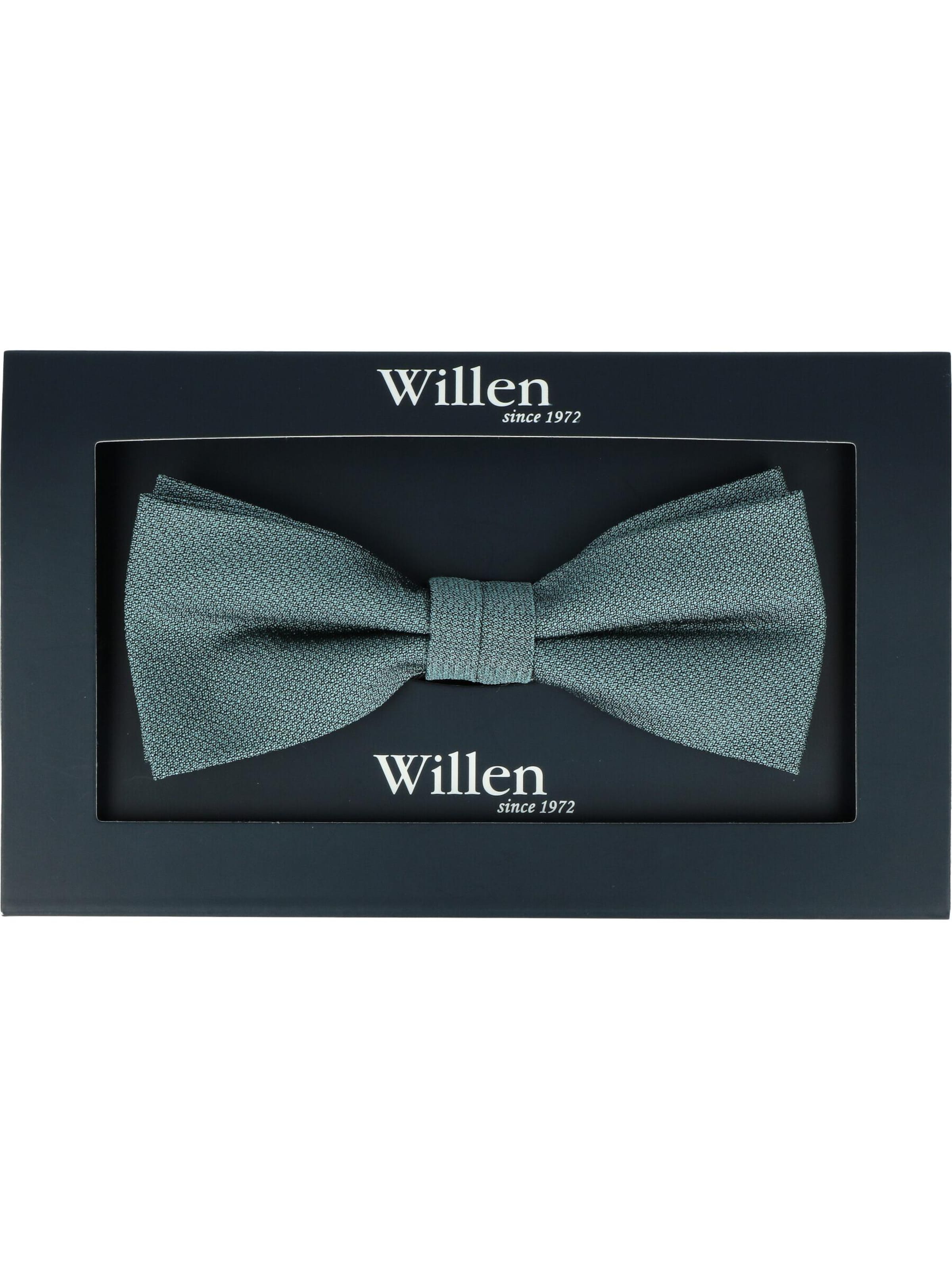 WILLEN Bow Tie 'Uni Struktur' in Green