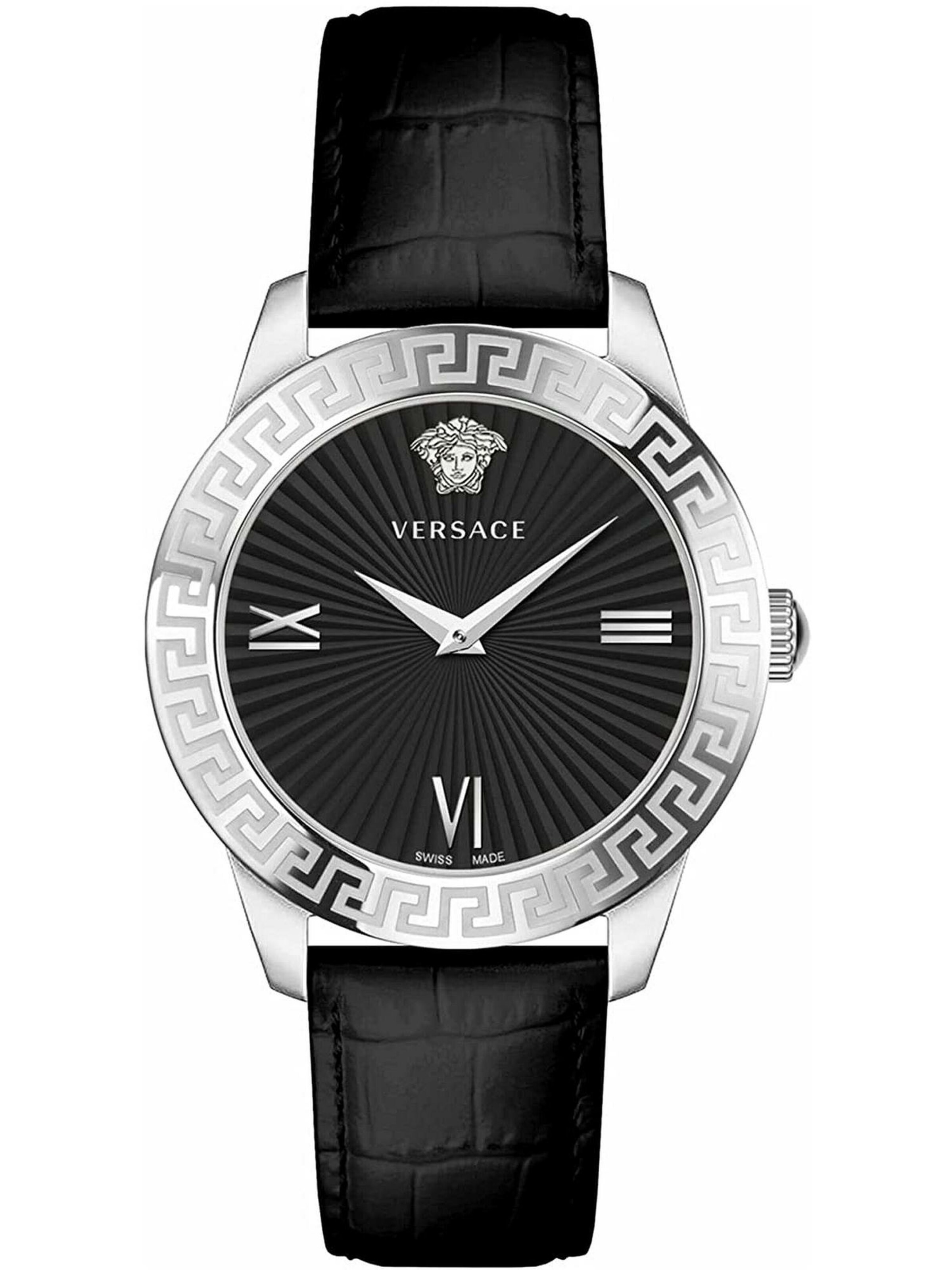 VERSACE Analoog horloge in de kleur Zwart / Zilver, Productweergave