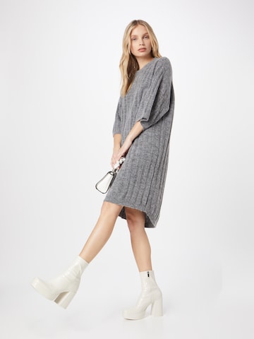 Lindex Knitted dress 'Linnea' in Grey