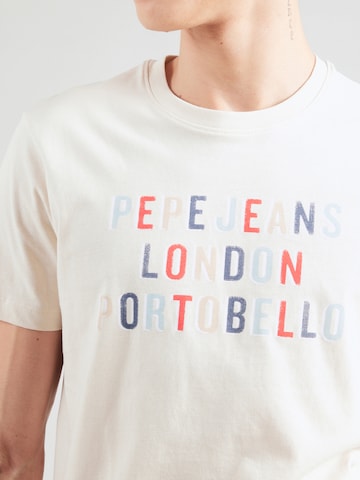 Pepe Jeans T-Shirt 'ELSON' in Weiß