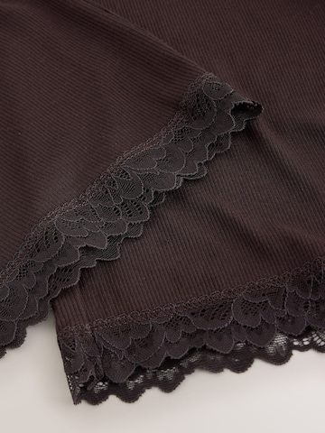 Wide leg Pantaloni di Next in marrone