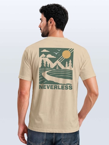 Neverless Shirt 'Neverless' in Beige