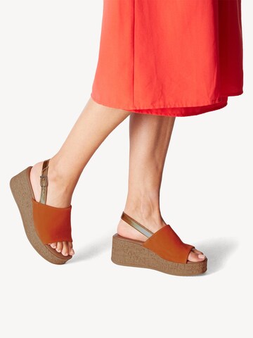 Tamaris Sandaal in Oranje