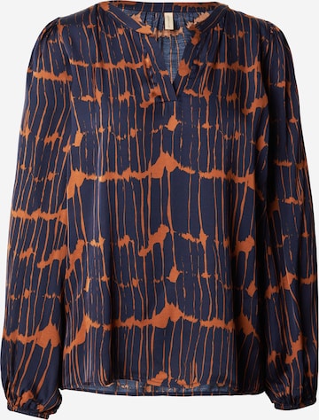 Soyaconcept - Blusa 'ARLETTE 1' en azul: frente
