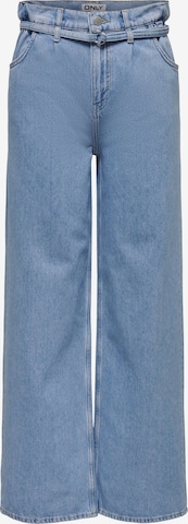 ONLY Wide leg Jeans 'Emma' in Blauw: voorkant