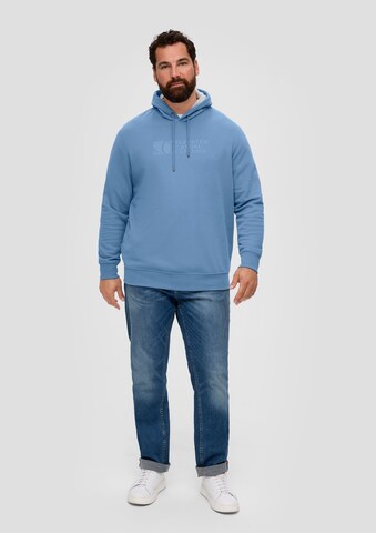 s.Oliver Men Big Sizes Sweatshirt in Blau