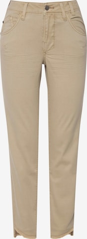 LAURASØN Jeans 'Julia' in Beige: voorkant