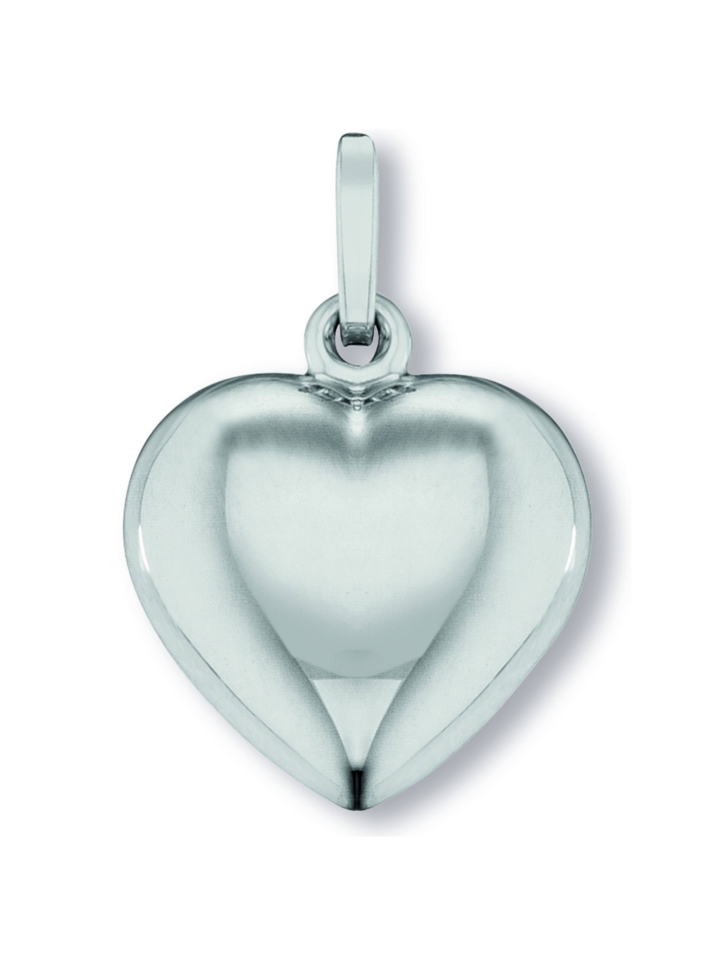 ONE ELEMENT Anhänger 'Herz' in Silber: Vorderseite