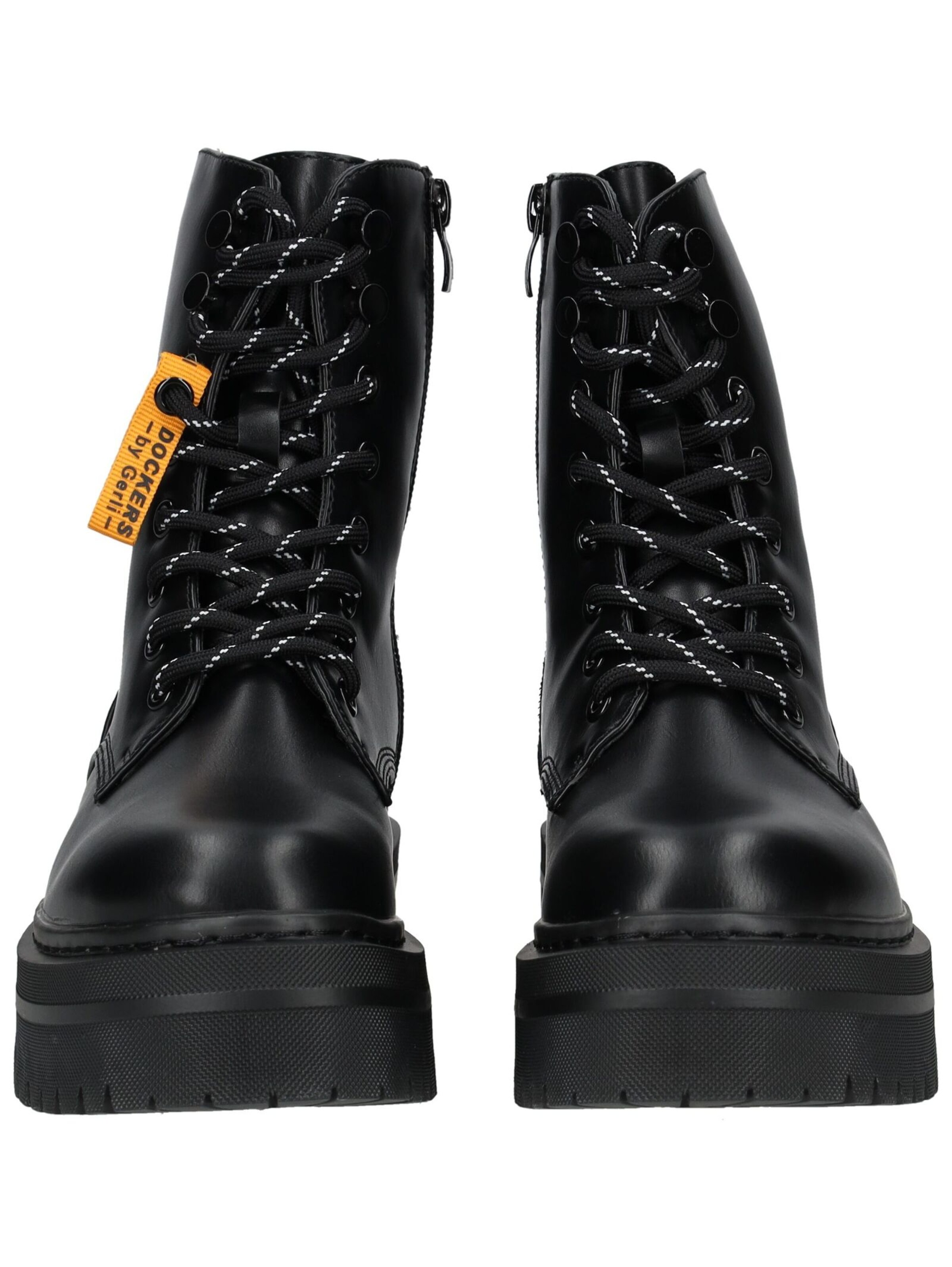 Dockers by Gerli Schnürstiefelette in Schwarz