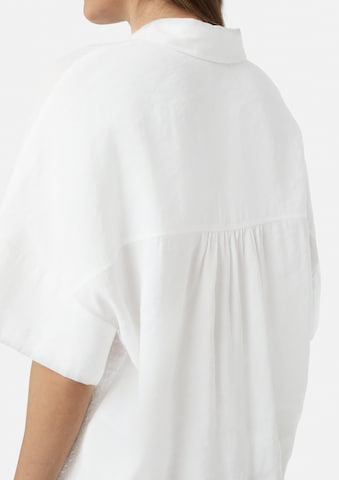 comma casual identity Μπλούζα σε λευκό