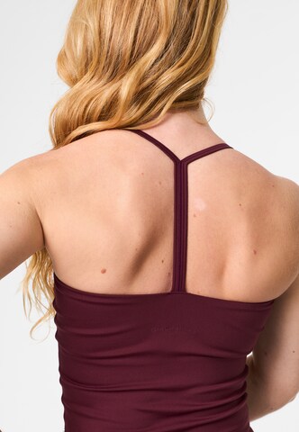 Girlfriend Collective Sports top 'Float' in Purple
