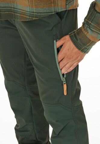 Whistler Regular Outdoor Pants 'Downey' in Green