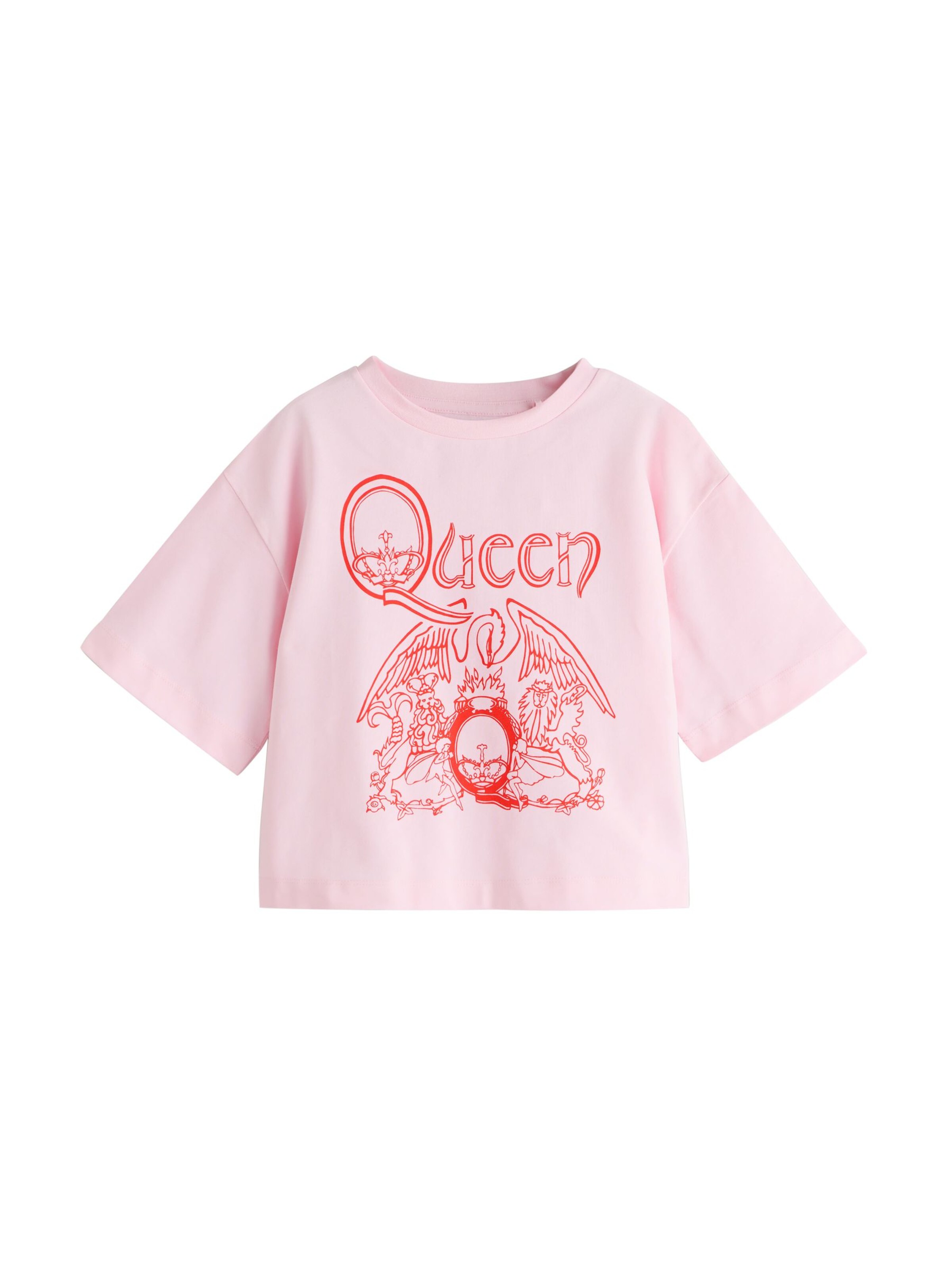 Maglietta Next di colore rosa / rosso, Visualizzazione prodotti